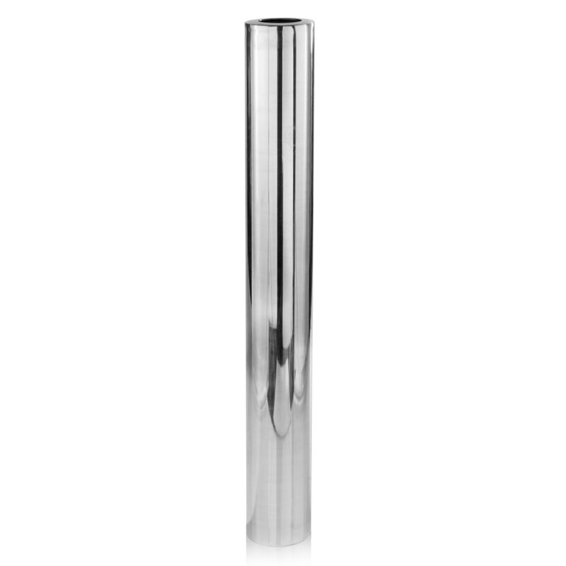 Sleek Aluminum Cylinder Vase – Tabletop Decorative Vase for Centerpieces and Floral Arrangements