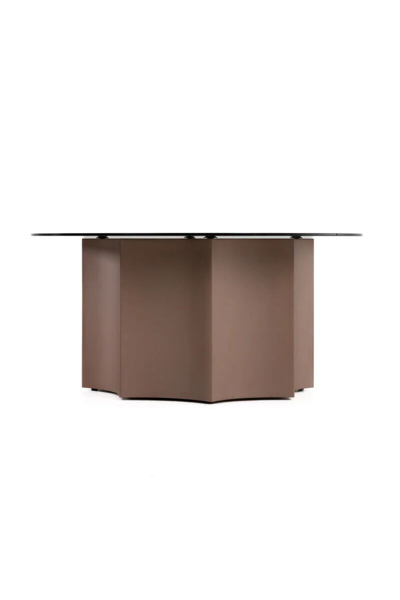 Black Glass Nesting Coffee Tables (2) | OROA Modern Ingram image number 4