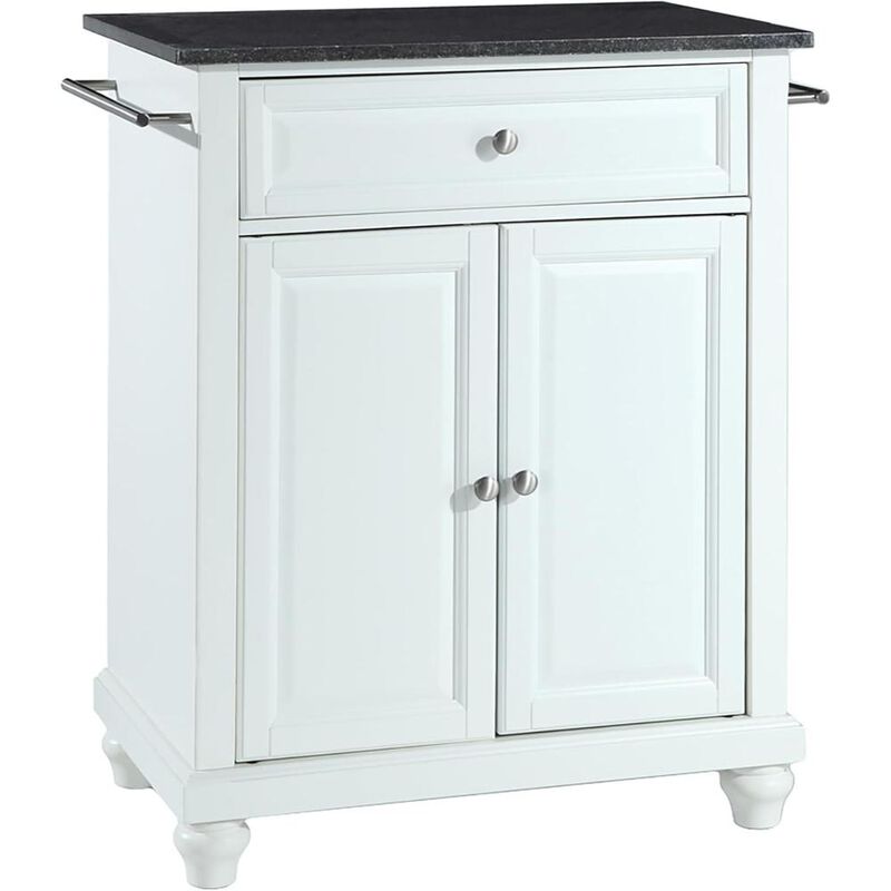 Cambridge Granite Top Portable Kitchen Island/Cart