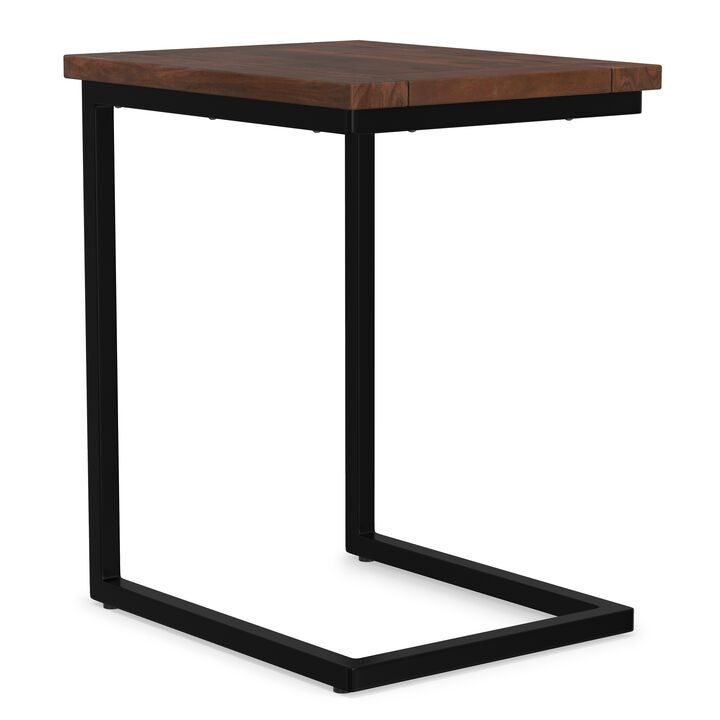 Simpli Home Skyler Wide C Side Table