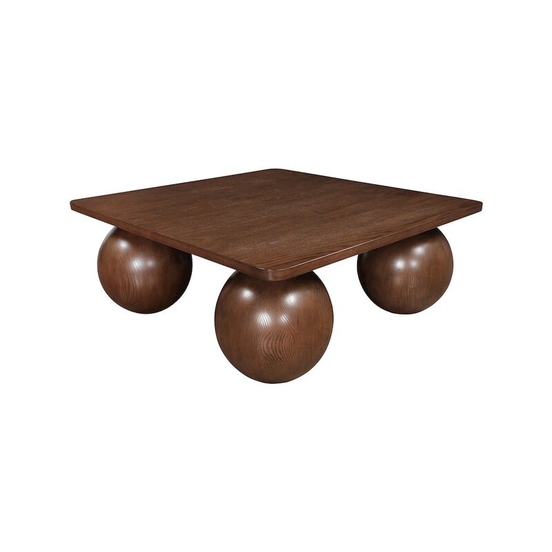 Meridian Furniture Fitch Brown Oak Veneer Coffee Table