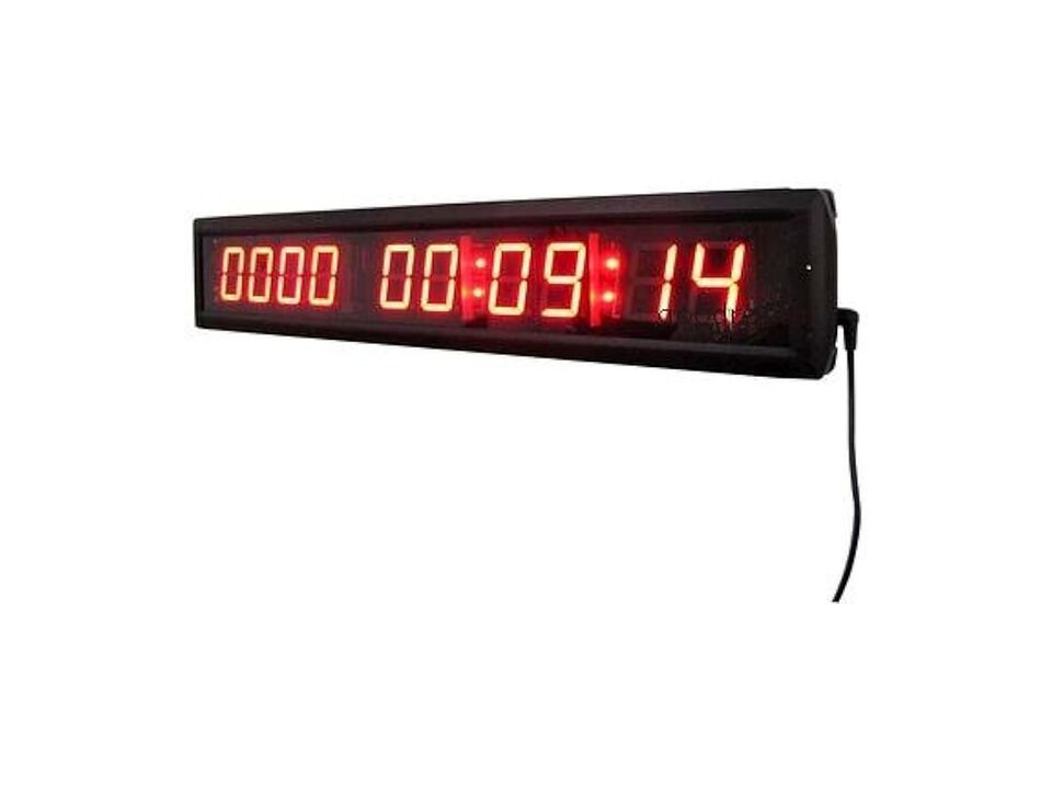 Red Color LED Digital Day Countdown Wall Clock 8 Inch Home Decor
