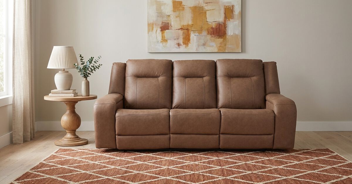 Tahoe Chocolate Power Sofa