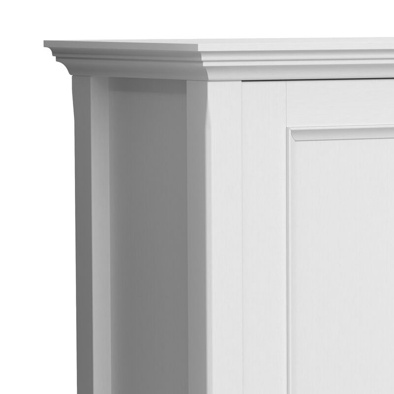 Simpli Home Amherst Low Storage Cabinet image number 7