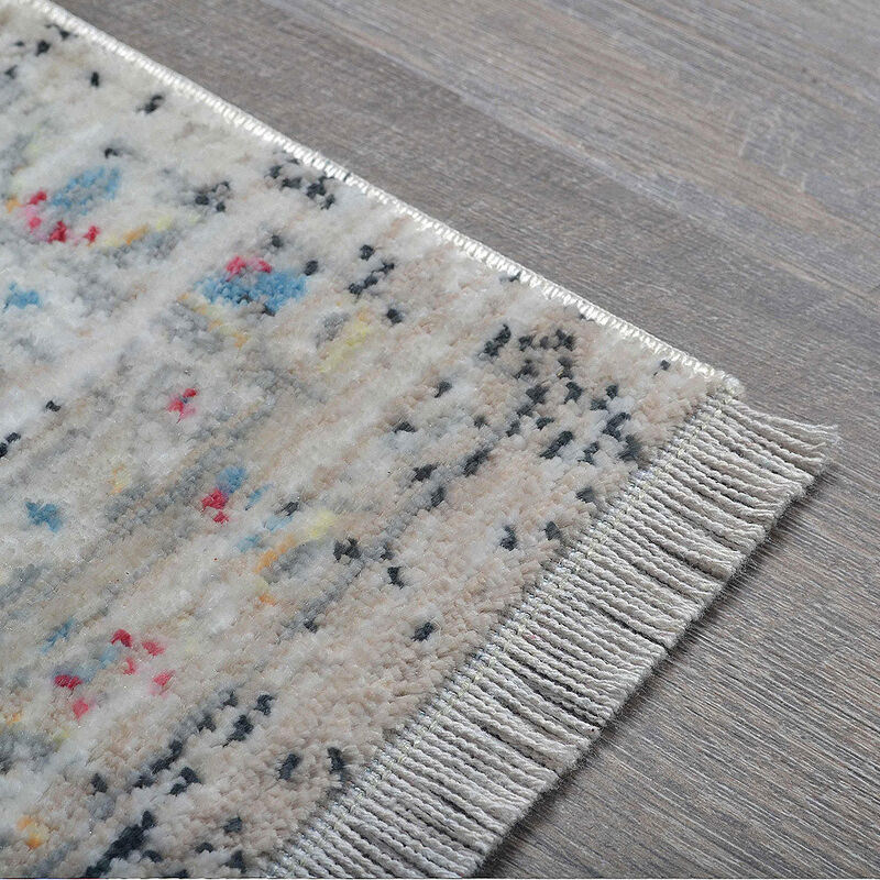 RUGSOTIC CARPETS MACHINE MADE POLYESTER AREA RUGS  - Rectangle Shape, Classic Oriental Traditional  Design, Low Pile Machine Made Area Rugs (M00092) image number 5
