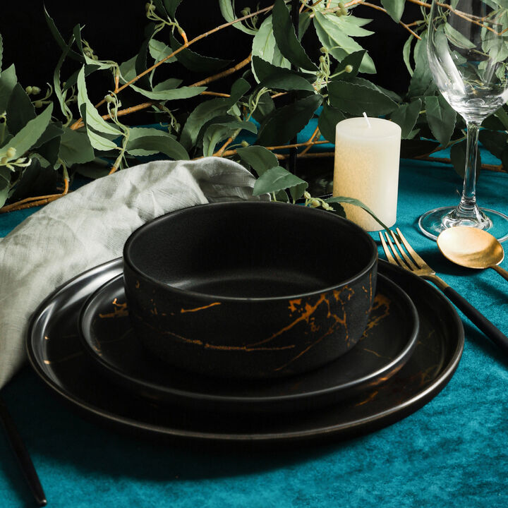 Stone Lain Zora Porcelain 32 Piece Dinnerware Set