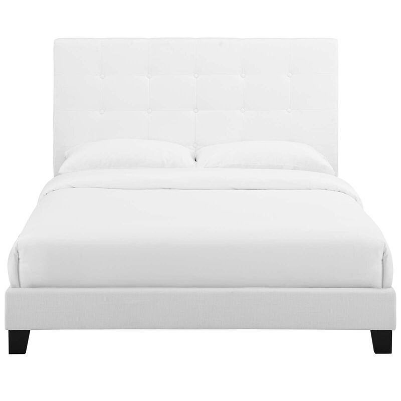 Modway - Melanie Full Tufted Button Upholstered Fabric Platform Bed image number 4
