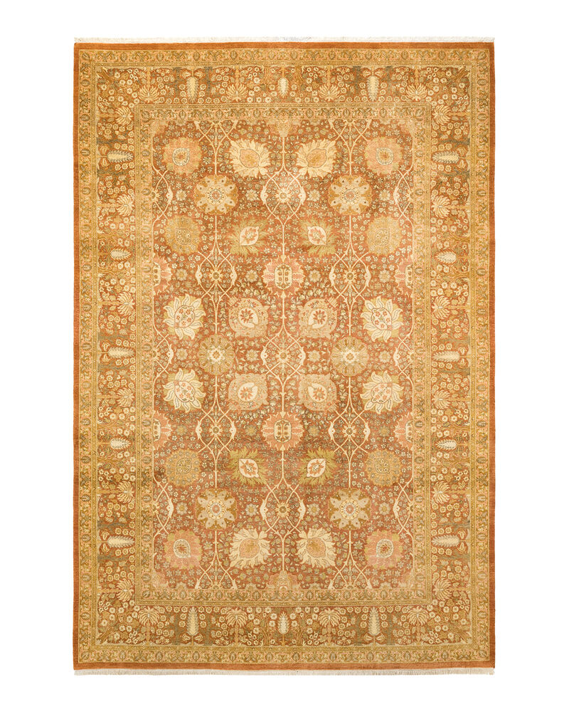 Mogul, One-of-a-Kind Hand-Knotted Area Rug  - Brown, 6' 1" x 9' 2" image number 1