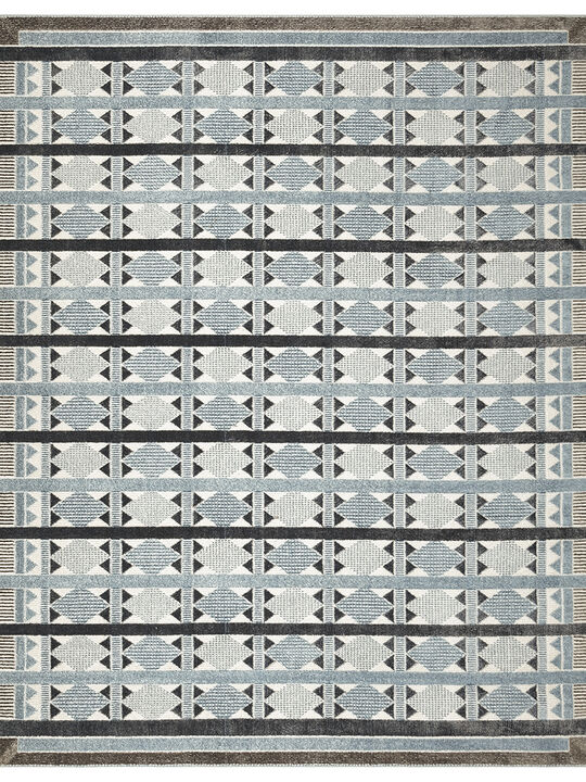 Nordic NRC06 Blue 8' x 10' Rug