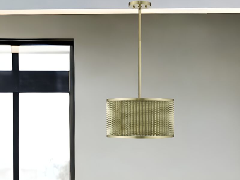 Hivvago Basetti 4-Light Gold Convertible Pendant