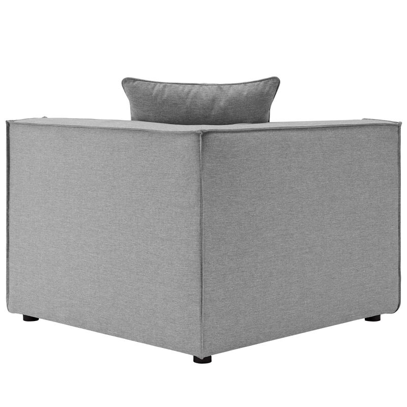 Modway - Saybrook Outdoor Patio Upholstered Loveseat and Ottoman Set