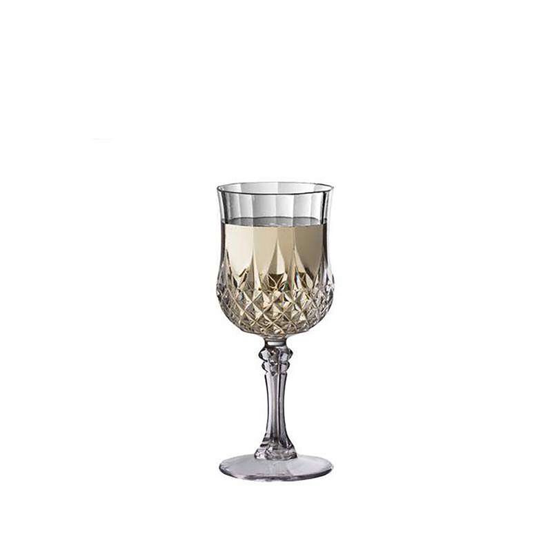 8 oz. Crystal Cut Plastic Wine Glasses (48 Glasses) image number 2