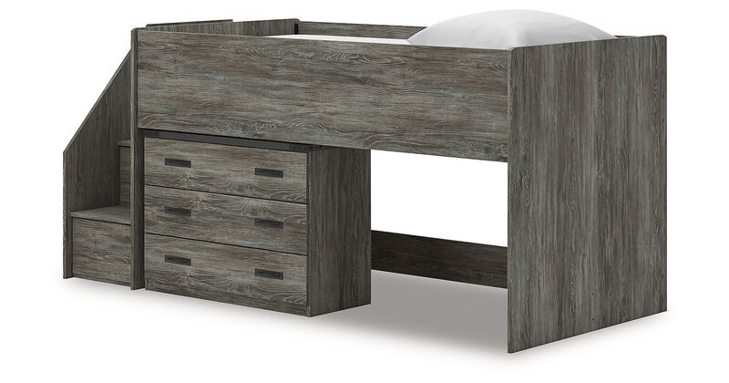 Frandern Twin Loft Bed with Drawer Storage image number 1