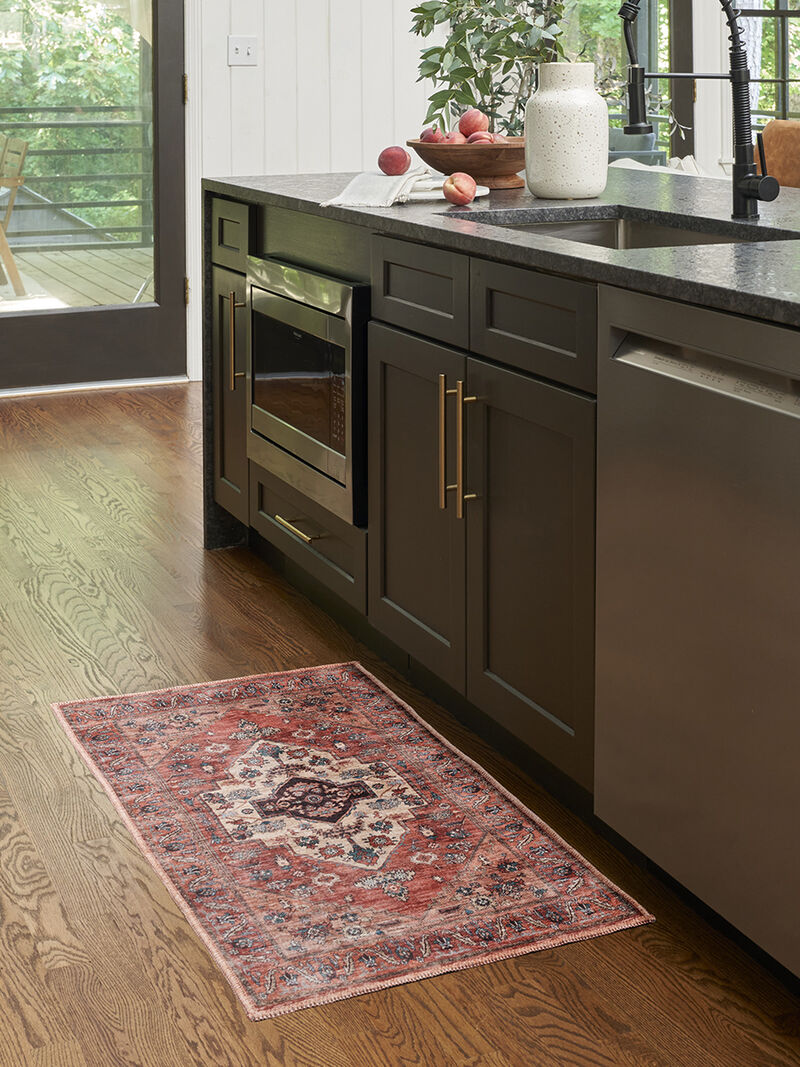 Grand Washables GRW03 Rust/Multicolor 2' x 3'9" Rug image number 5