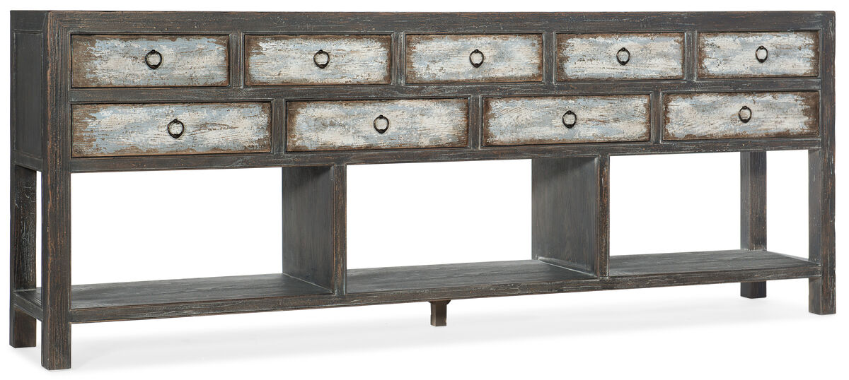 Beaumont Console in Dark Wood