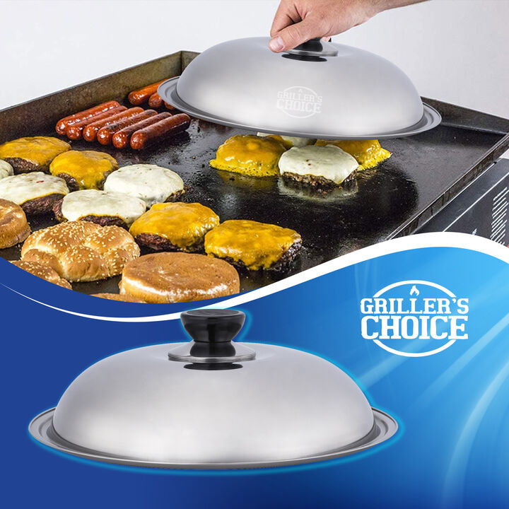 Grillers Choice - Ultimate Griddle Accessories Set - Metal Spatula Set for Blackstone and Camp Chef, Commercial Heavy Duty Stainless Steel Grilling Tools - Designed by Chef and BBQ Judge