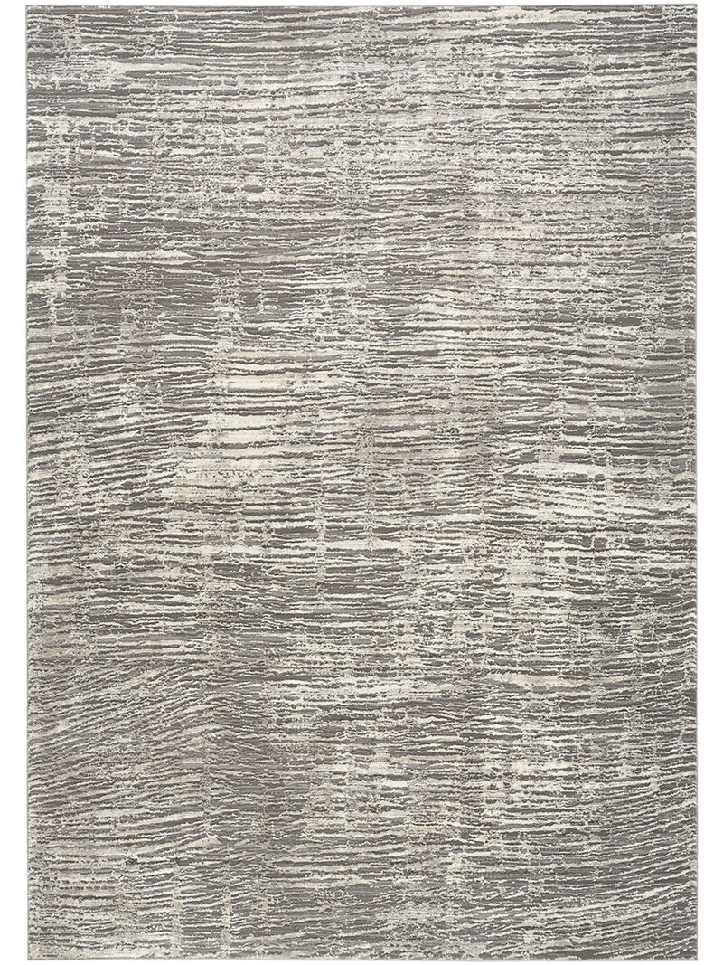 Sustainable Trends SUT01 Ivory/Gray 6' x 9' Rug