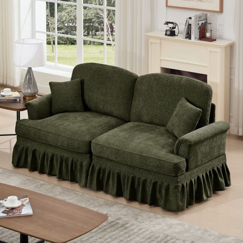 Niptar Mid-Century Modern Loveseat sofa image number 1