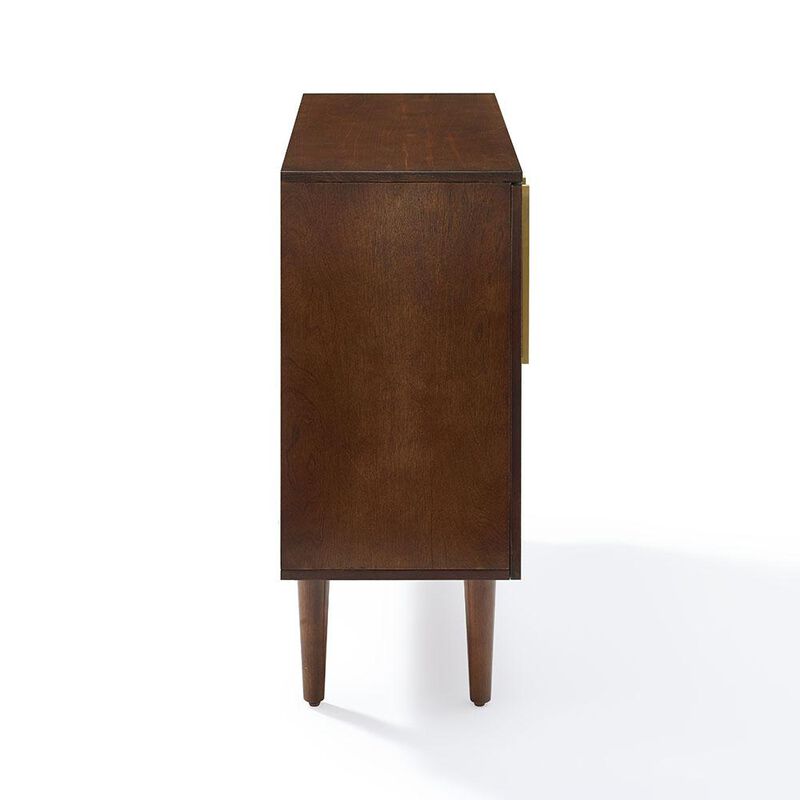 Crosley Furniture Everett Accent Cabinet Mahogany