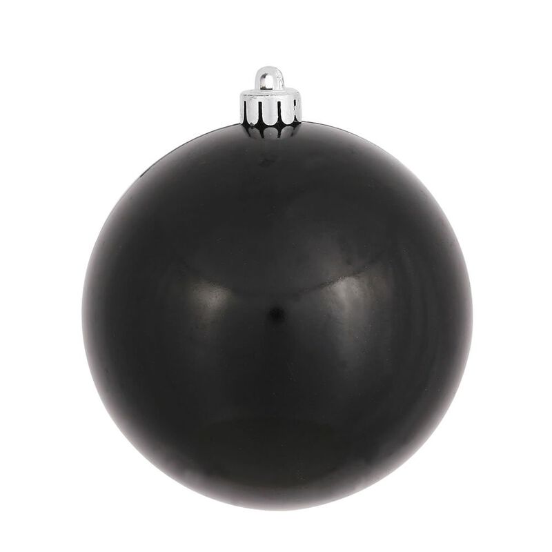 Vickerman N592517DCV Candy Ball UV Drilled Cap, 10", Black image number 0