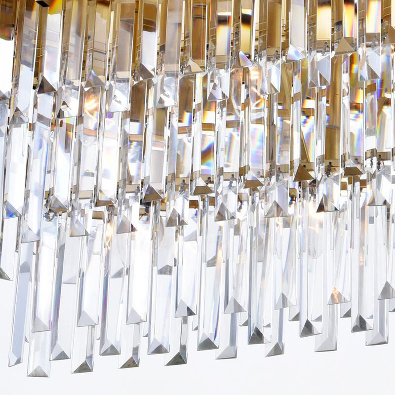 CWI Lighting Deco 9 Light Pool Table Light With Medallion Gold Finish