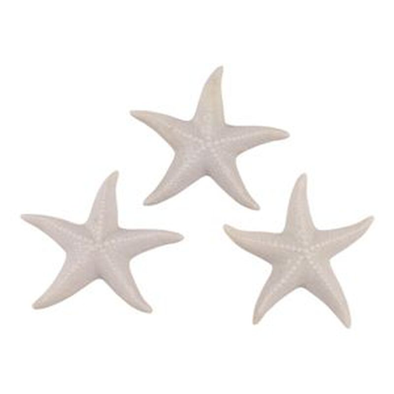 Set of 3 Resin Sand Starfish image number 0