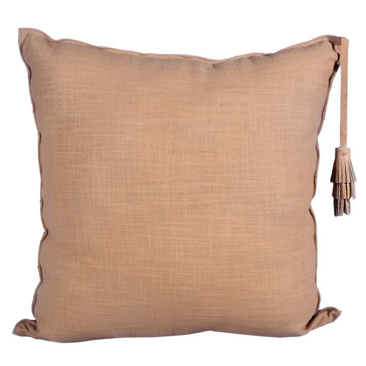 Chevron Tassel Throw Pillow