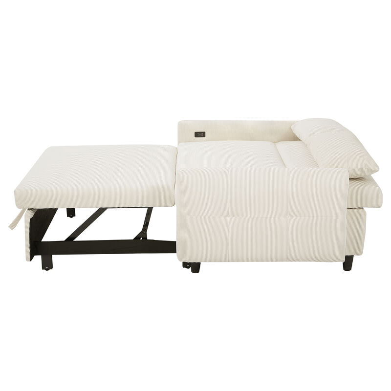 Merax Pull-out Sofa Bed Convertible Couch