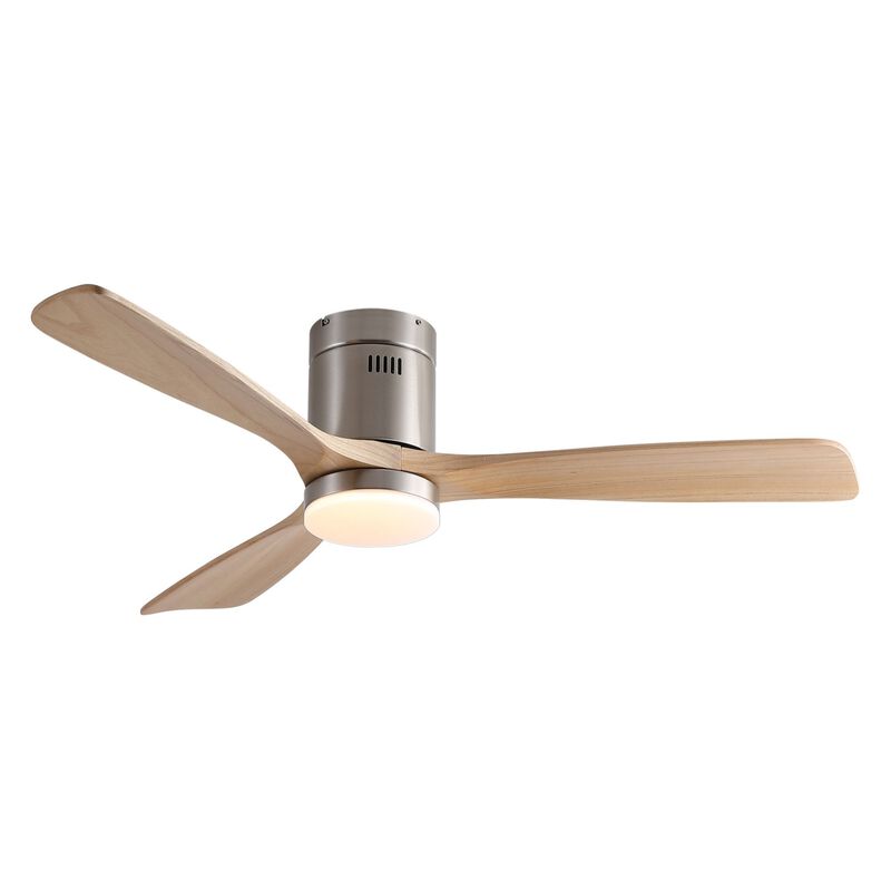 ELEMENT ACE Ultra-Quiet Reversible DC Motor Ceiling Fan with Dimmable LED Light Kit image number 0