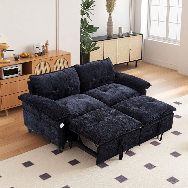 Napnam Convertible Sleeper Couch image number 3