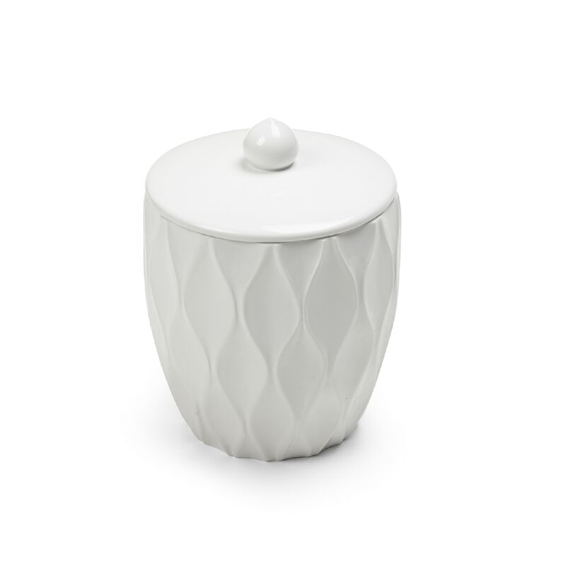 Wave White Canister image number 0