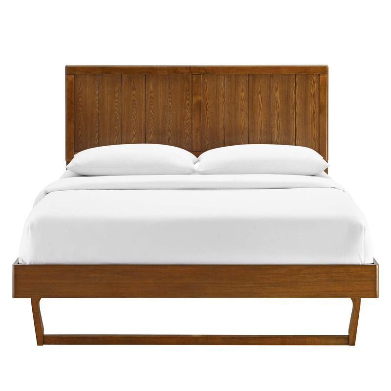 Modway - Alana Queen Wood Platform Bed with Angular Frame image number 4