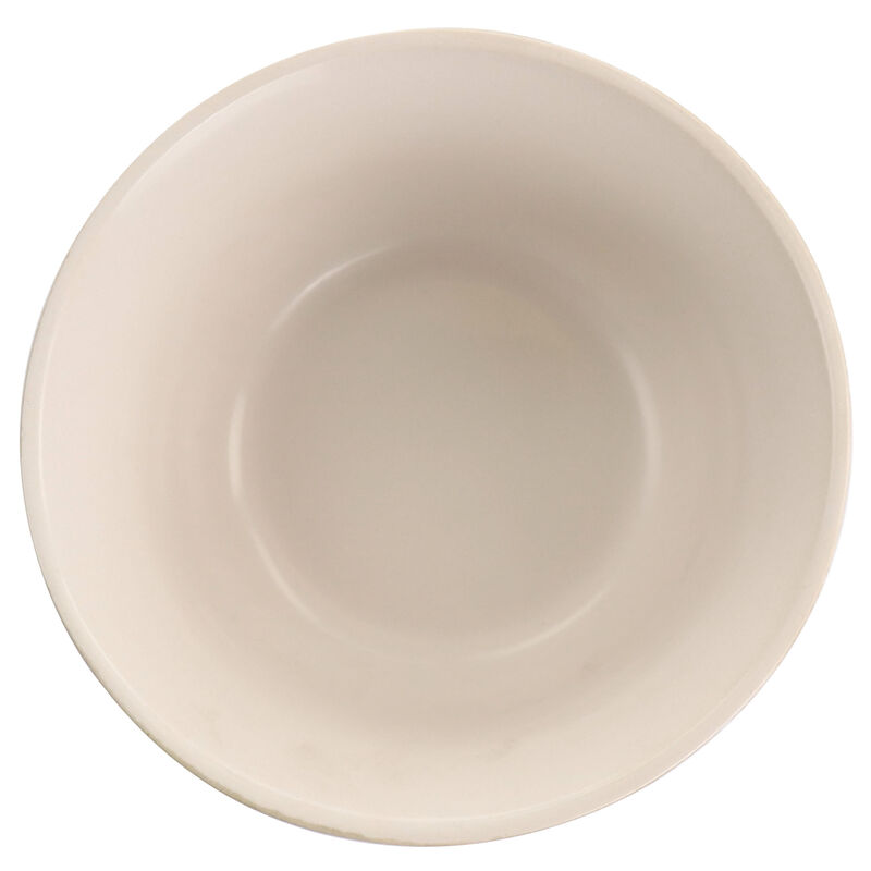 Hometrends Portina Embossed Scallop 6.1 Inch 4 Piece Bowl Set in Grey