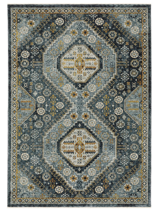 Aberdeen 3'3" x 5' Blue Rug