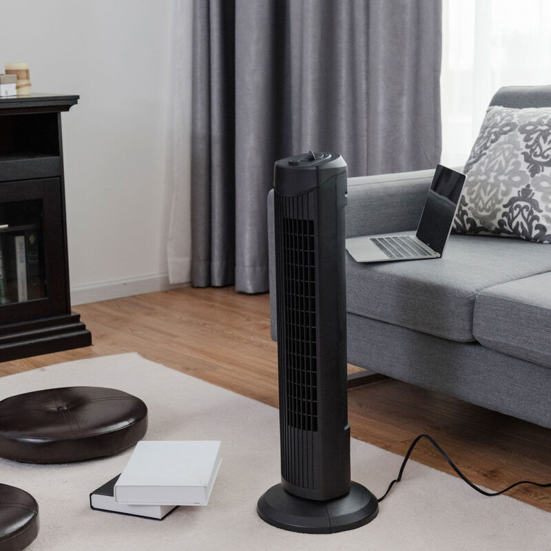 Fantask Quiet Bladeless Oscillating Tower Fan
