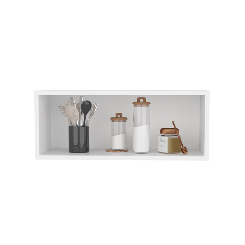 Ayden Wall Cabinet 12" H, 1 Spacious Shelf, White