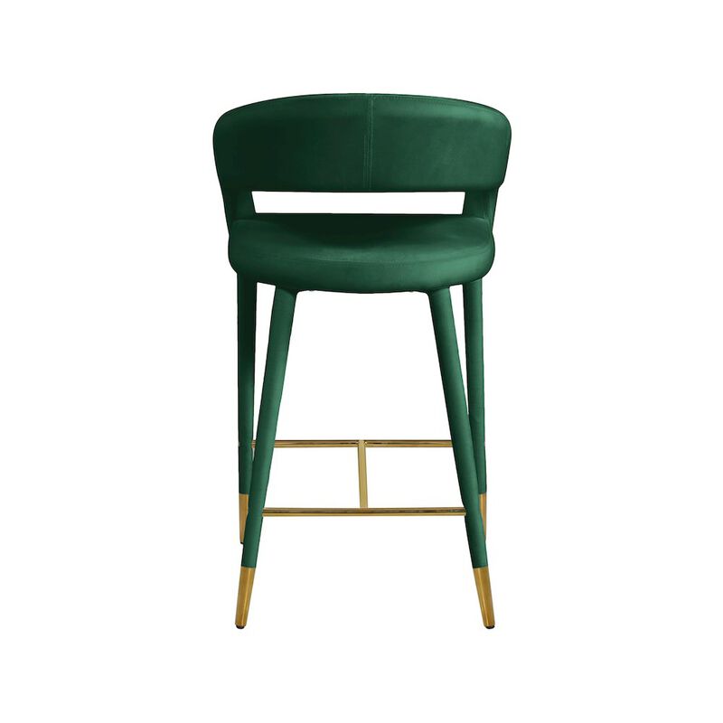 Meridian Furniture Destiny Velvet Stool