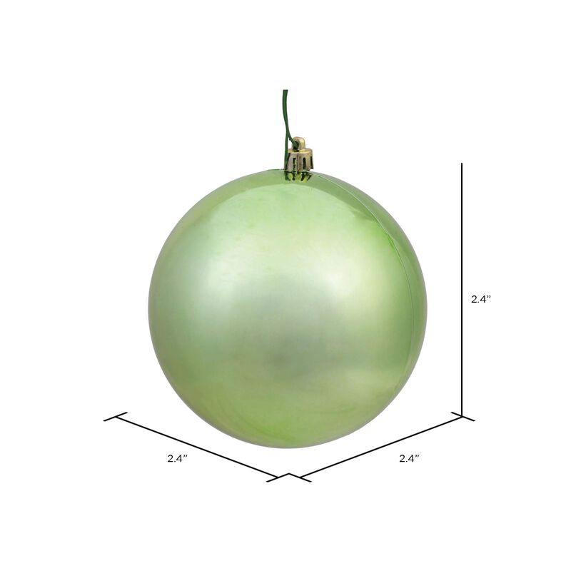 Vickerman N590654DSV Ball Ornament image number 1