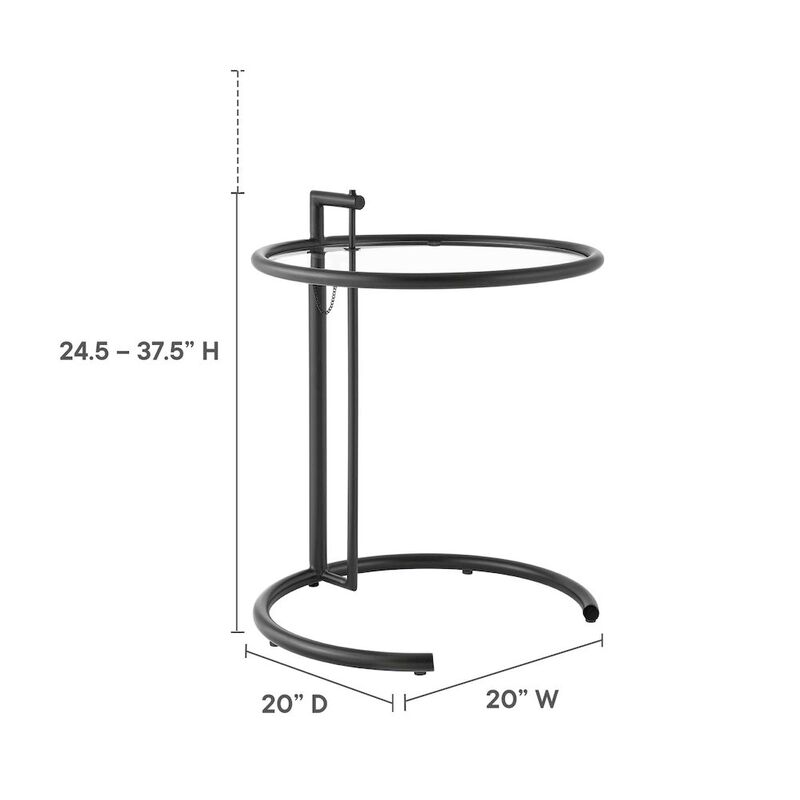 Eileen Gray Metal Side Table image number 1