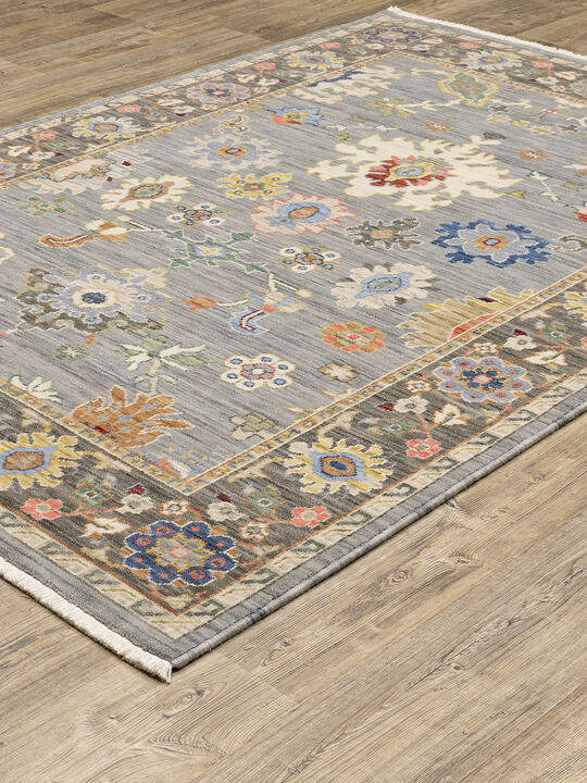 Lucca 2' x 6' Blue Rug