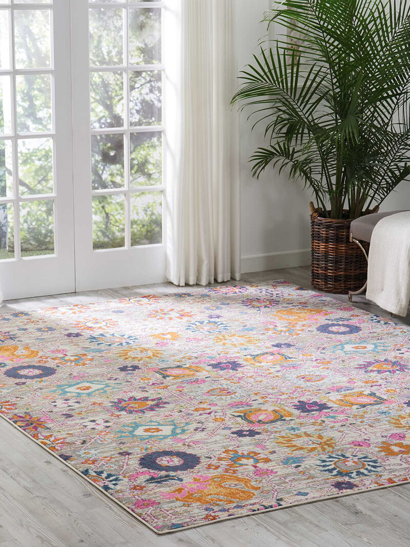 Passion PSN01 Silver 8' x 10' Rug