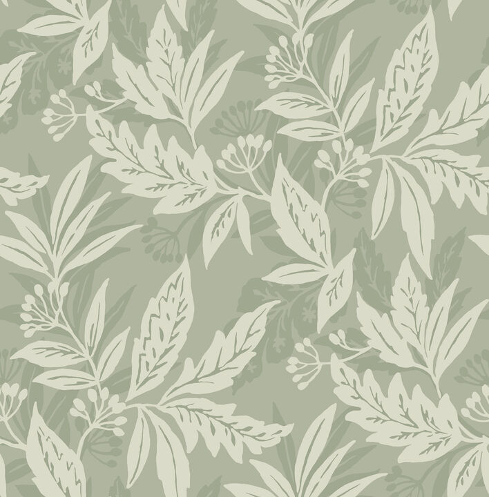 Anita Sage Woodland Floral Wallpaper