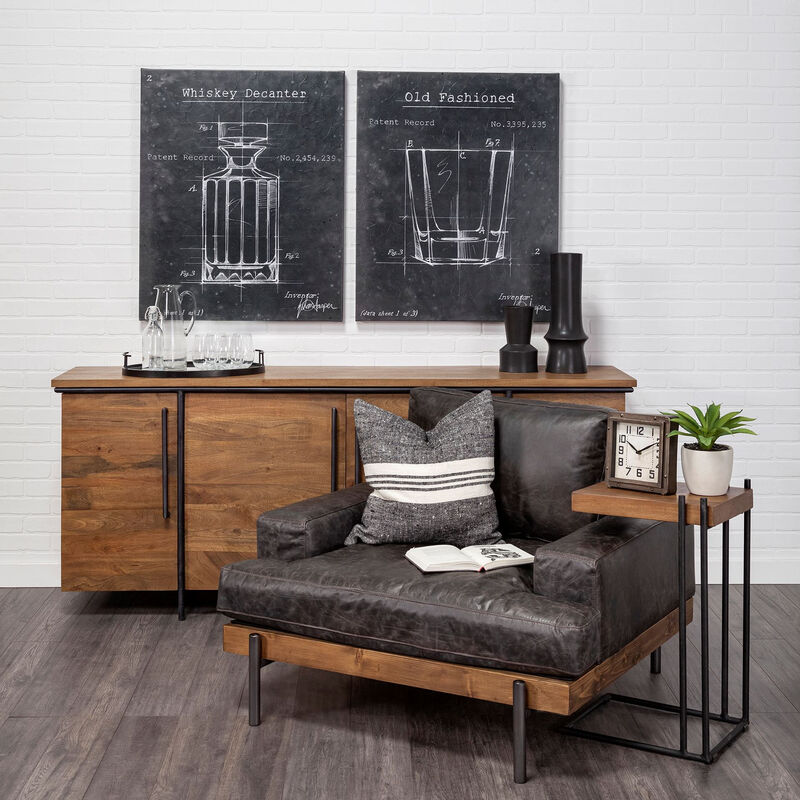 Square Accent Table &ndash; Solid Wood Construction for Lasting Quality image number 7