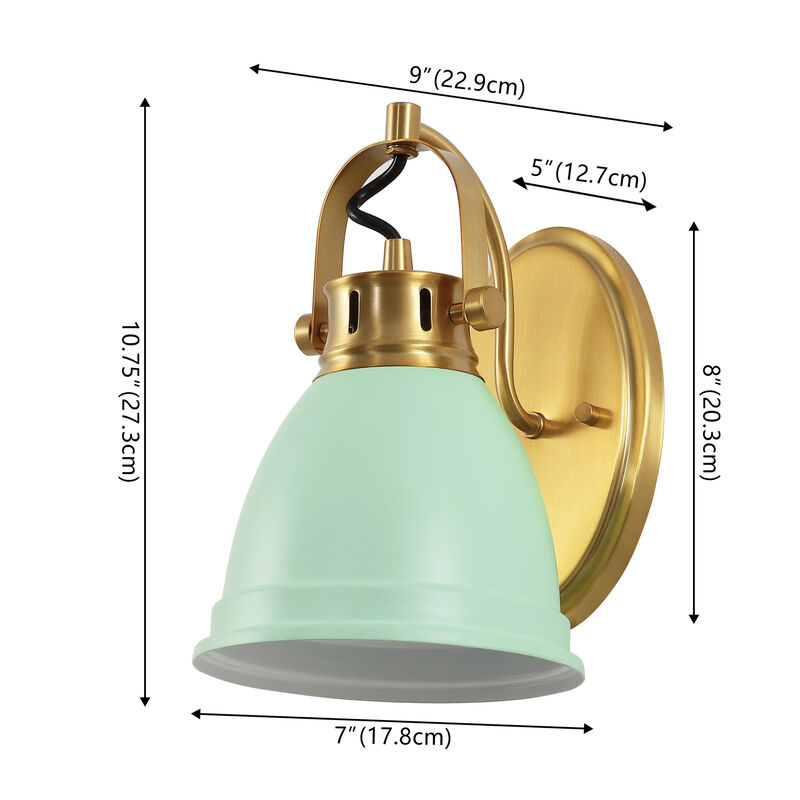 Phineas Adjustable Farmhouse Bohemian Iron LED Vanity Light