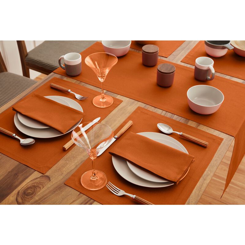 Cotton Linen Placemats - Dru - Cotton Linen Plain image number 1