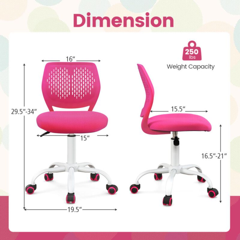 Hivvago Ergonomic Children Study Chair with Adjustable Height
