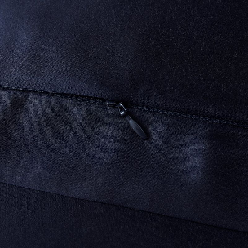 High Shine Navy Euro Sham image number 1