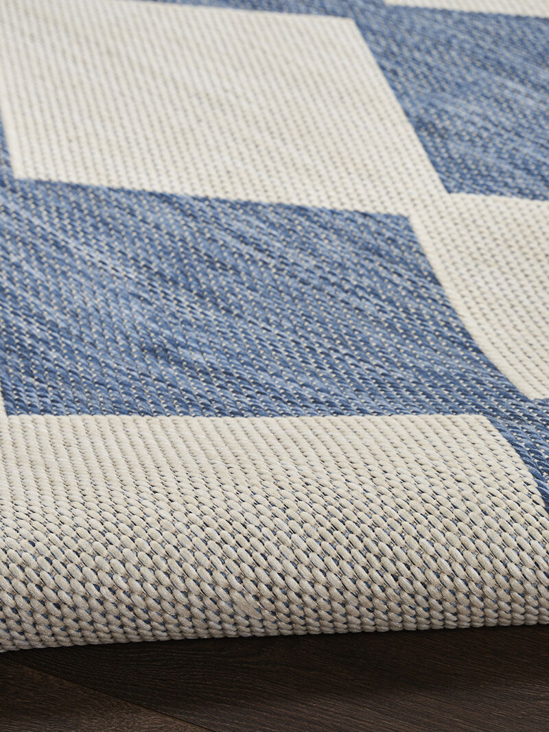 Positano POS04 Navy/Blue 2'2" x 8' Rug image number 5