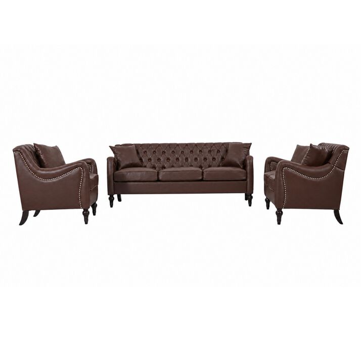 Rislot PU Leather Sofa Set