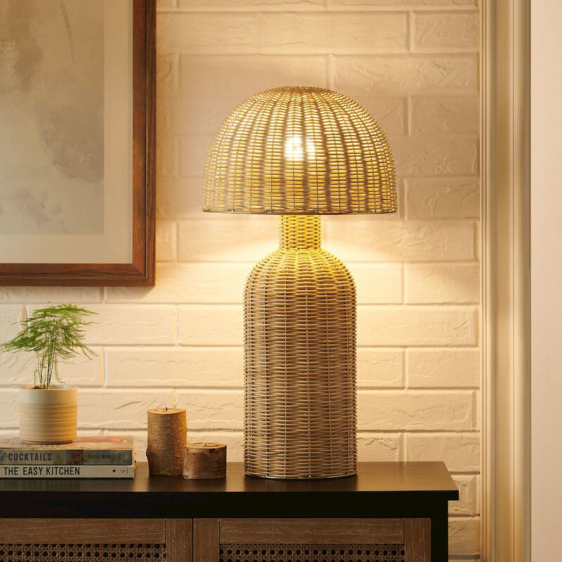 Briar Rattan Table Lamp image number 9
